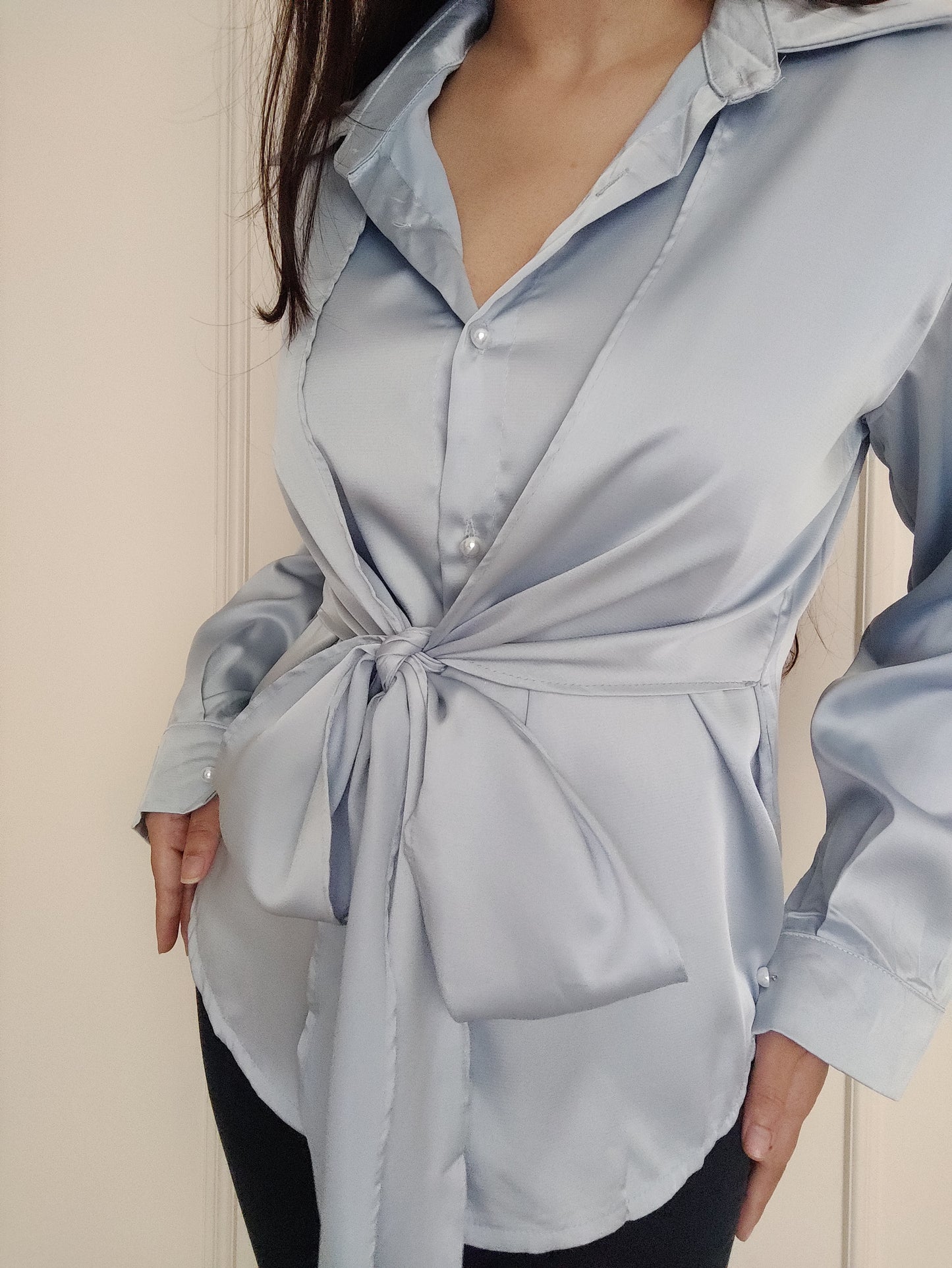 Satin shirt