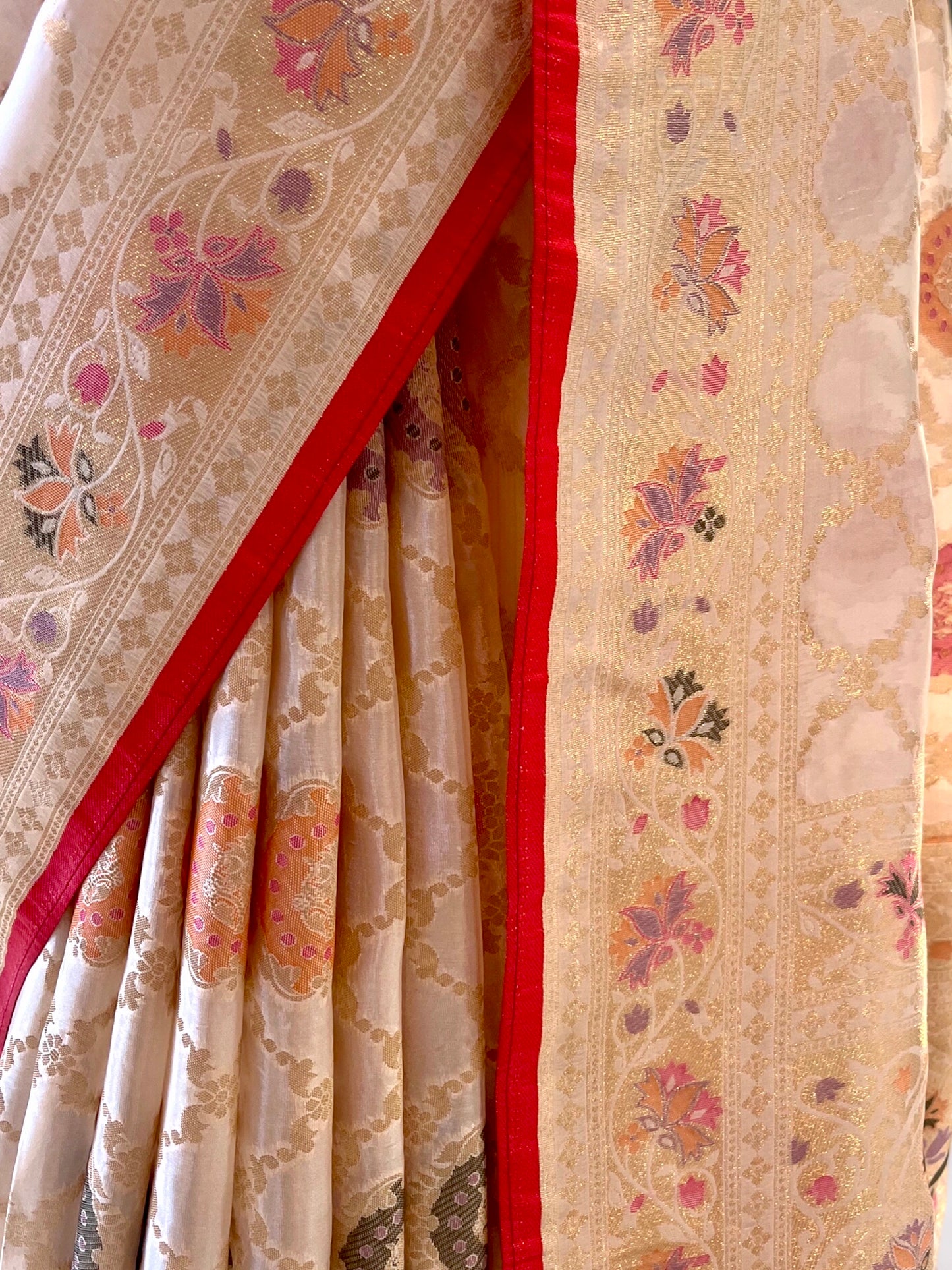 Premium Silk zari saree - Golden