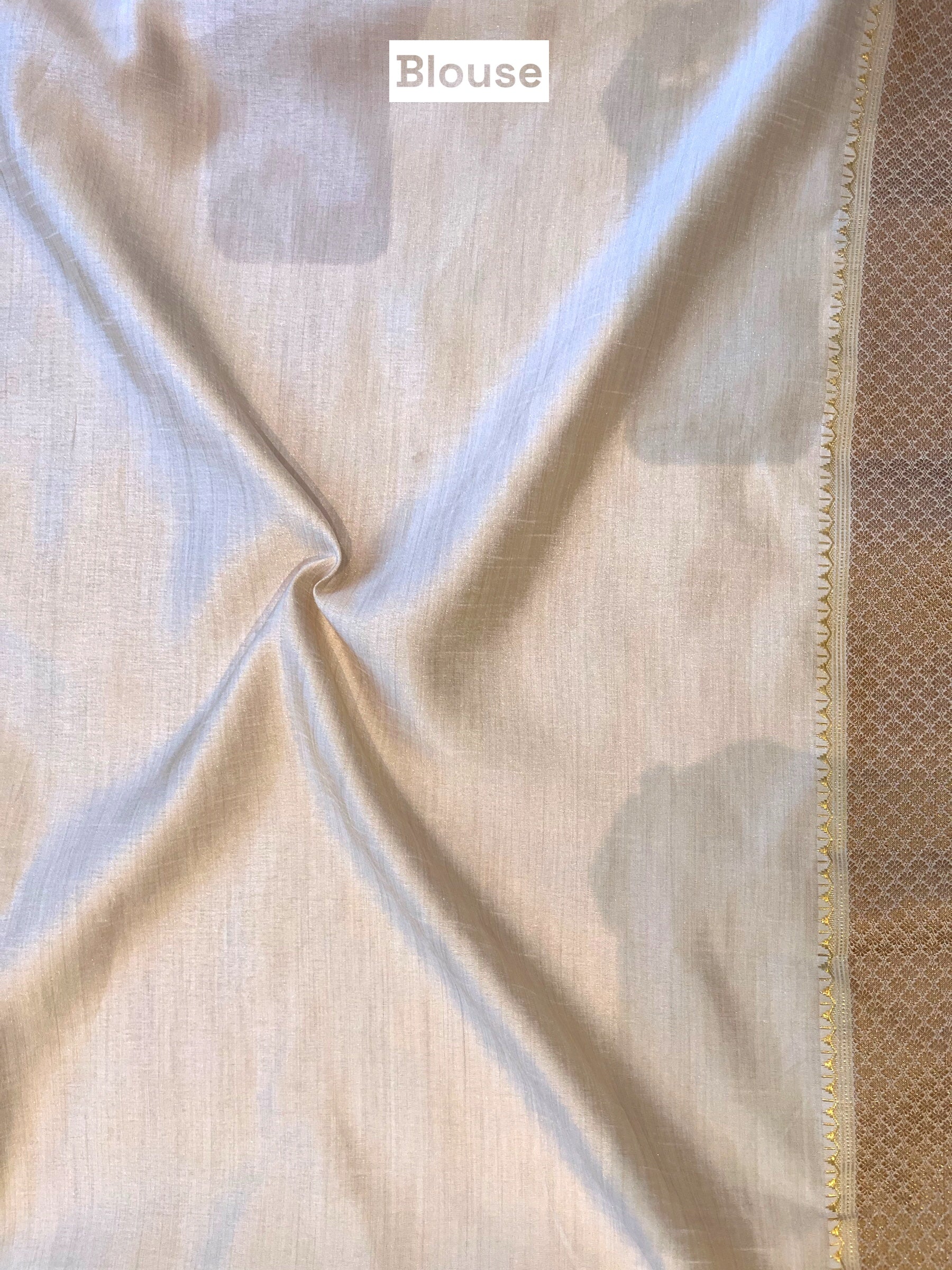 Being embroidered zari saree - Floral