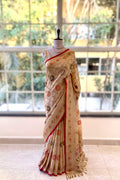Premium Silk zari saree - Golden