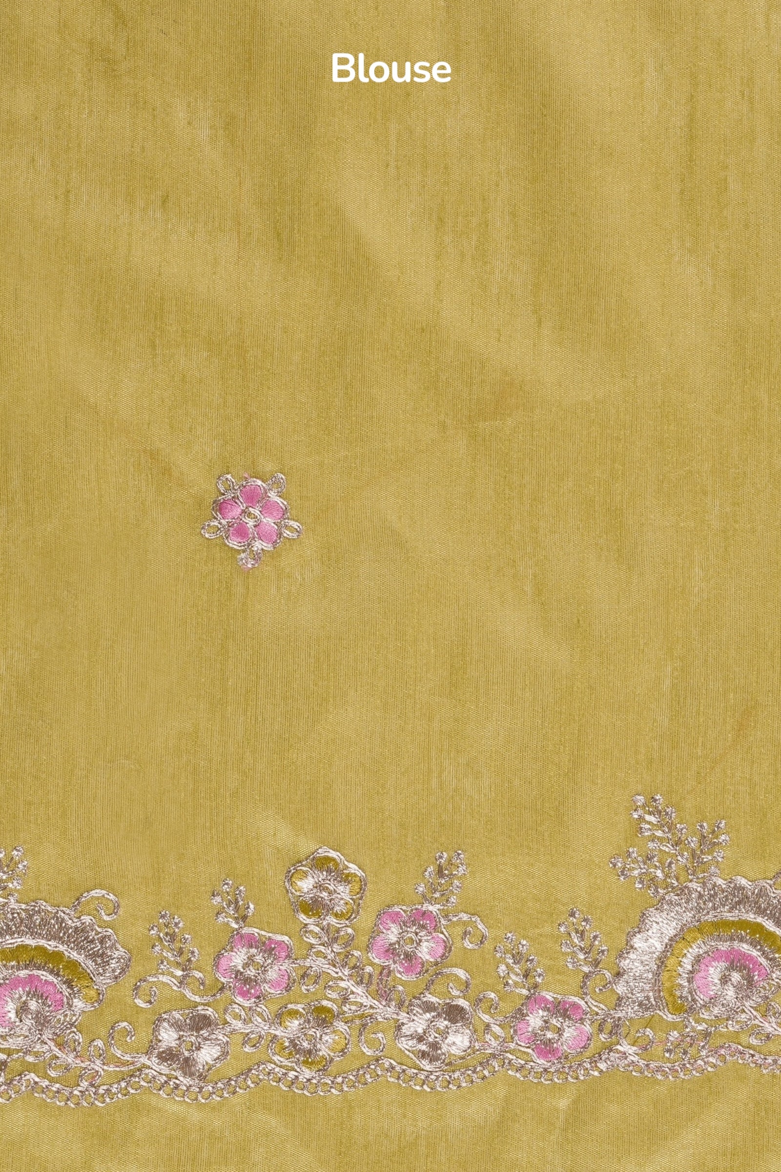 Multicolour designer organza saree