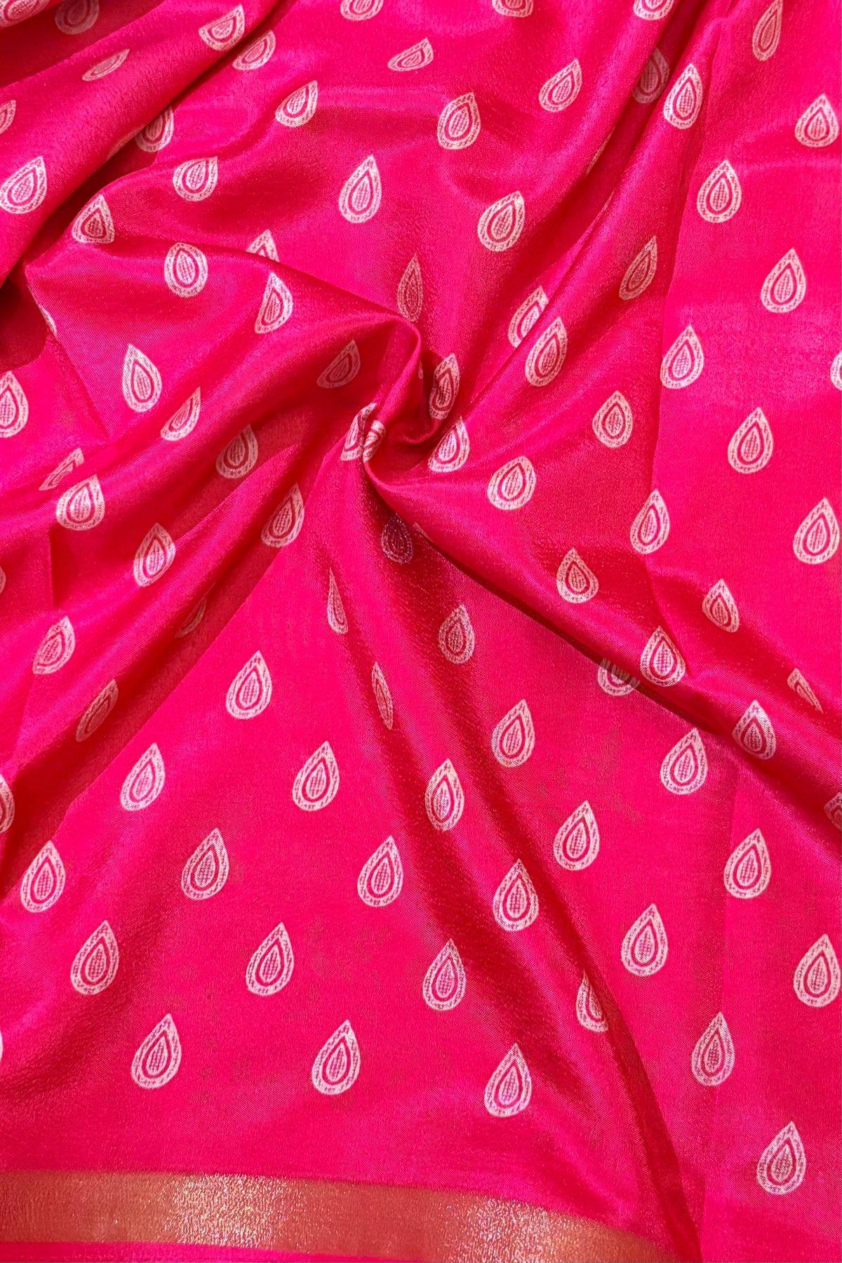 Soft silk printed saree - Buti
