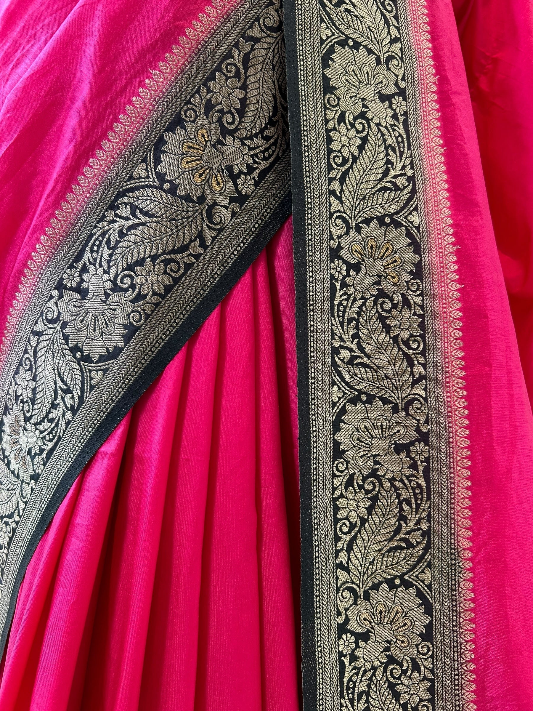 Soft silk saree - Pink