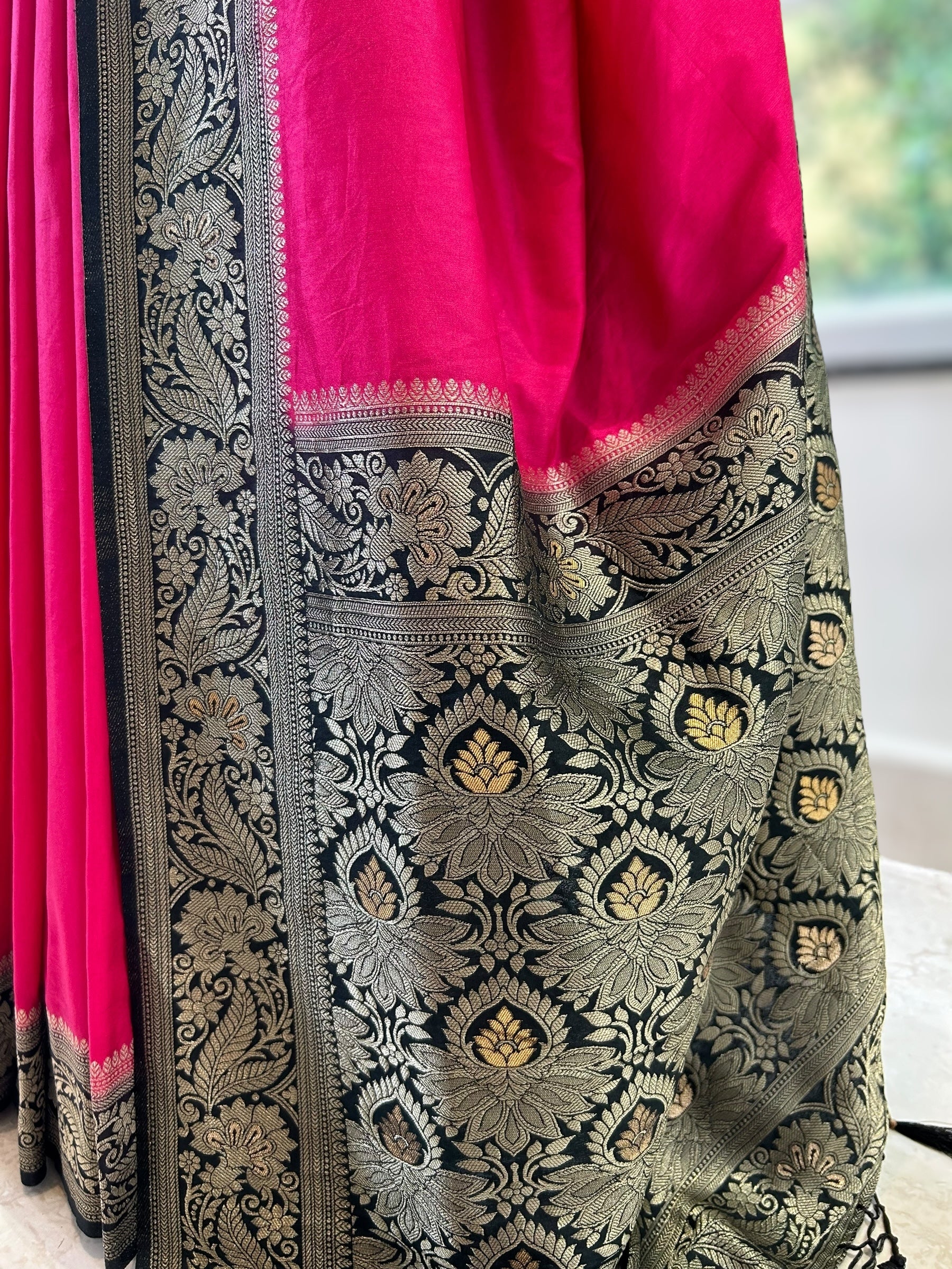 Soft silk saree - Pink