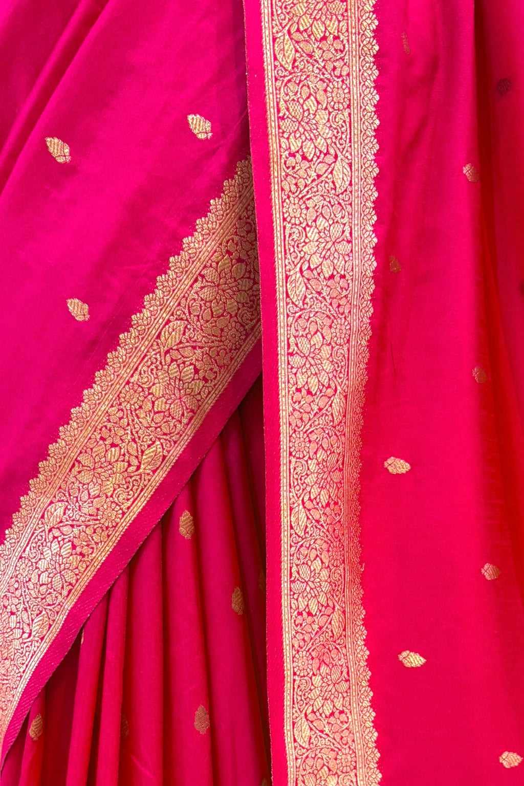 Banarasi soft silk saree - Pink