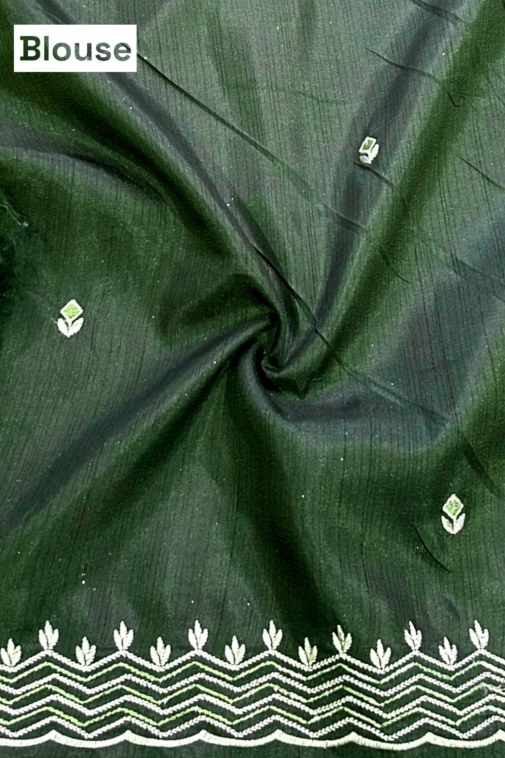 Yellow embroidered soft organza saree