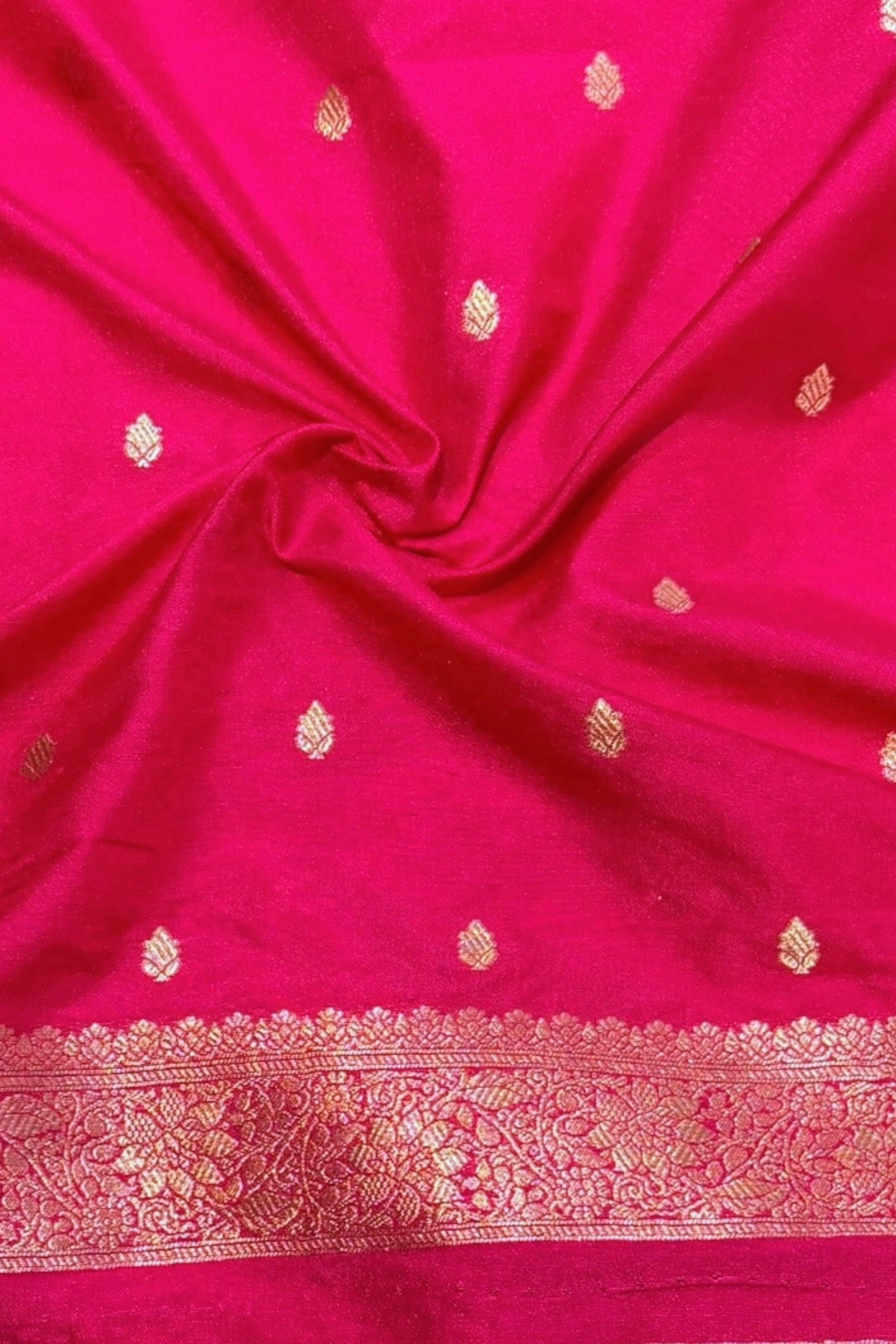 Banarasi soft silk saree - Pink