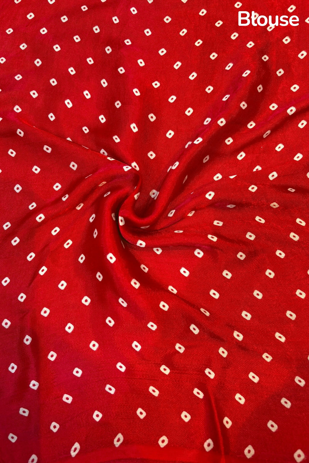 Modal silk embellished ajrakh saree - Red