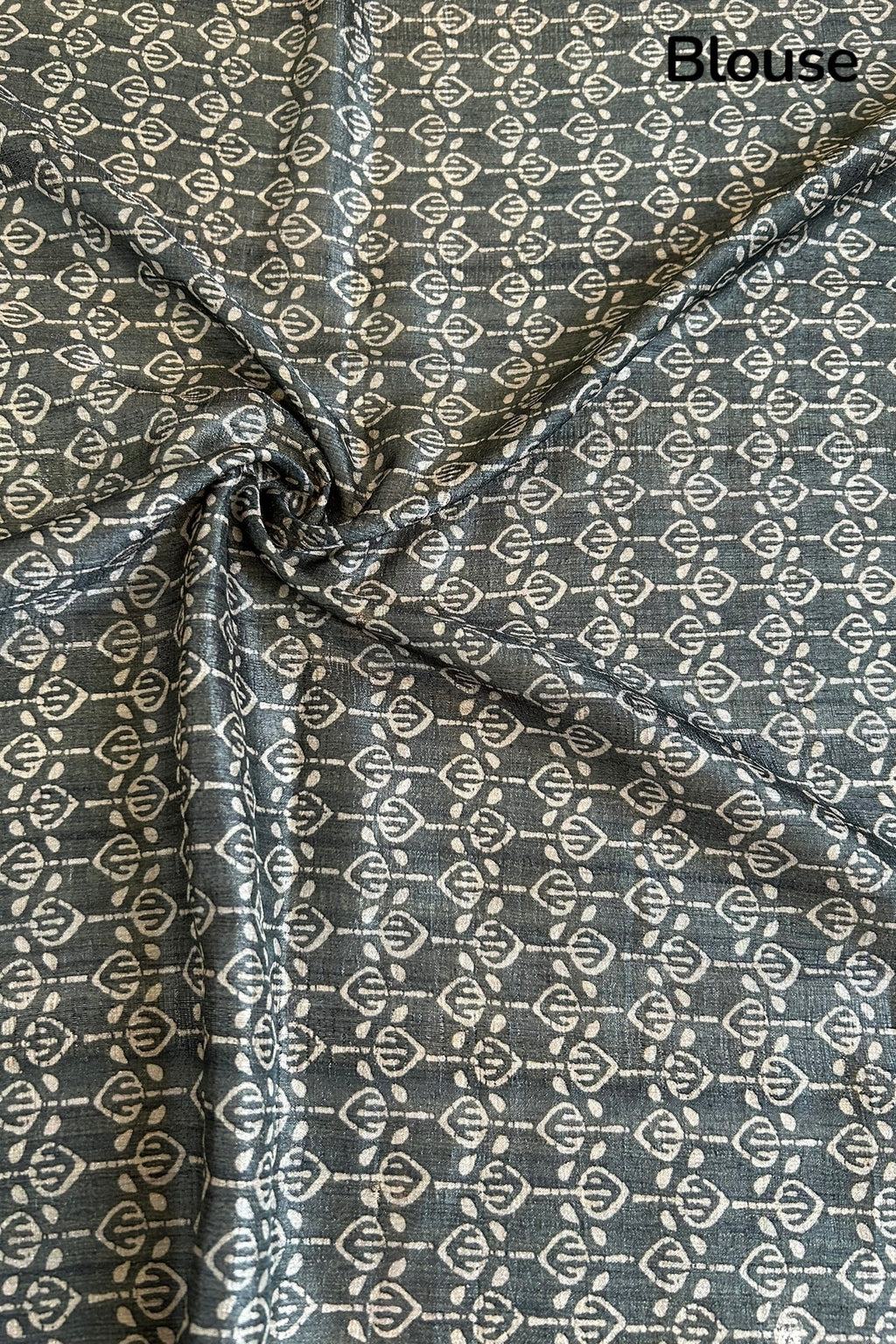 Tussar silk saree - Green