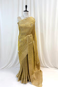 Soft tissue saree - Golden