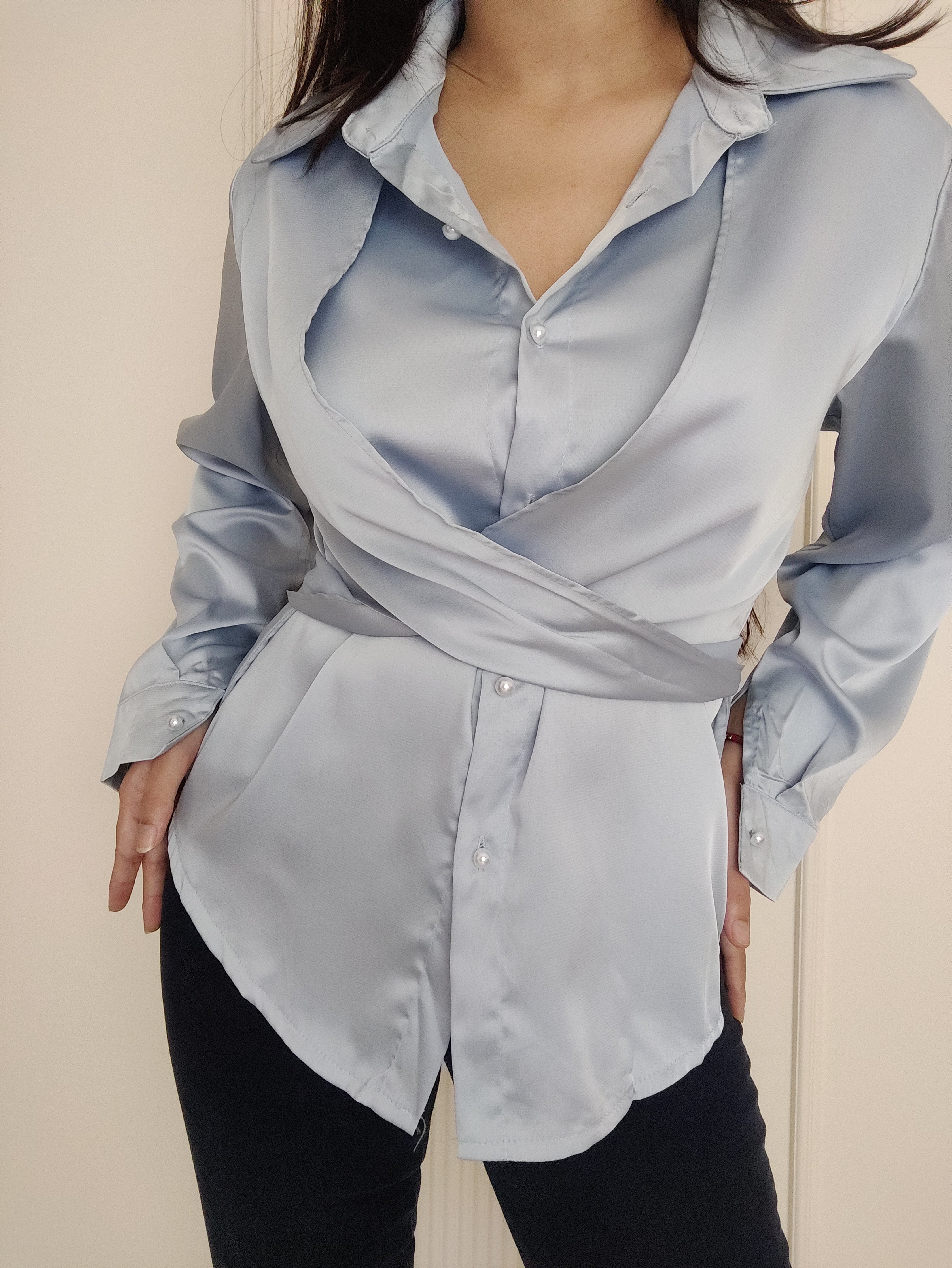 Satin shirt