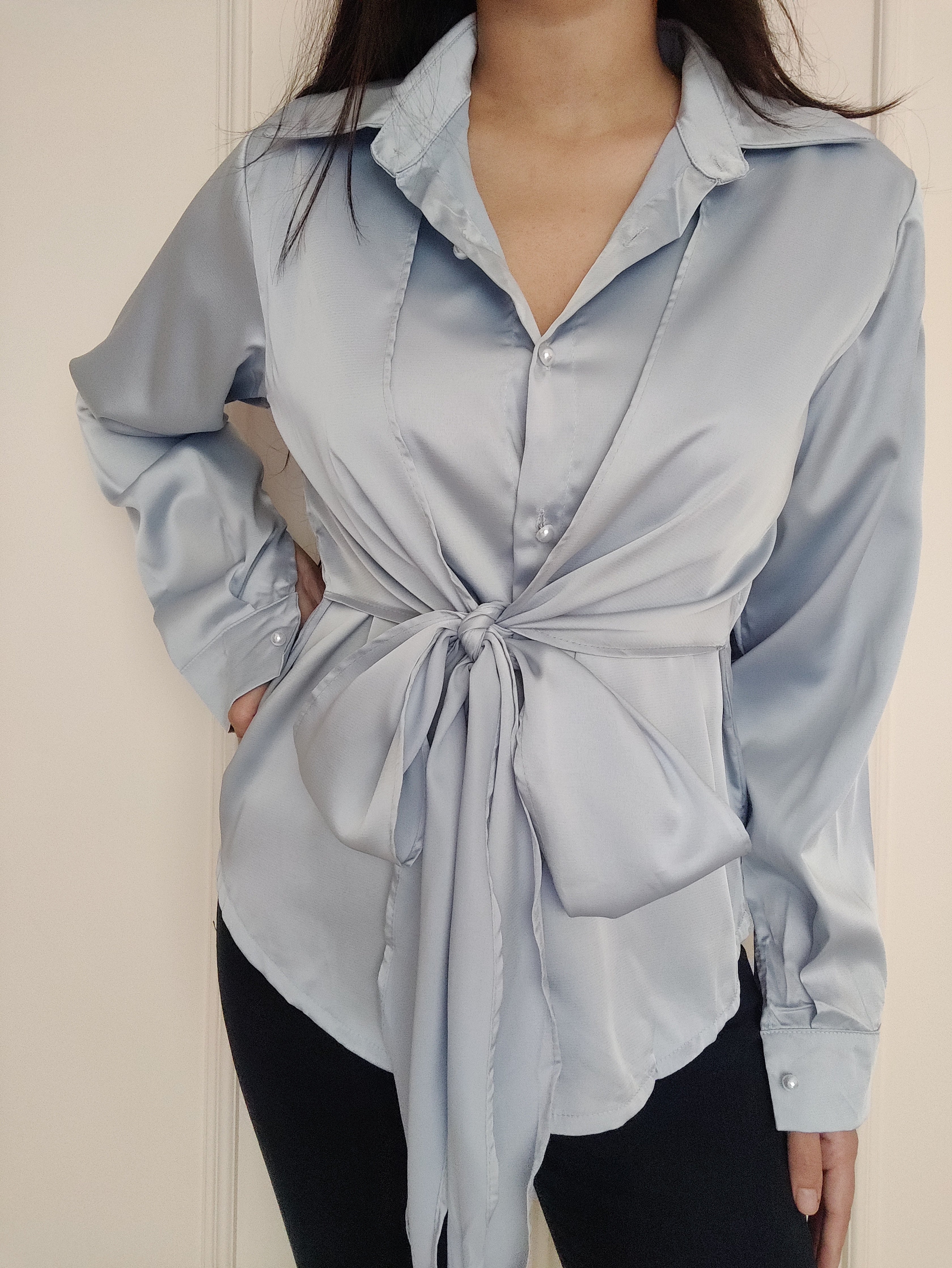 Satin shirt