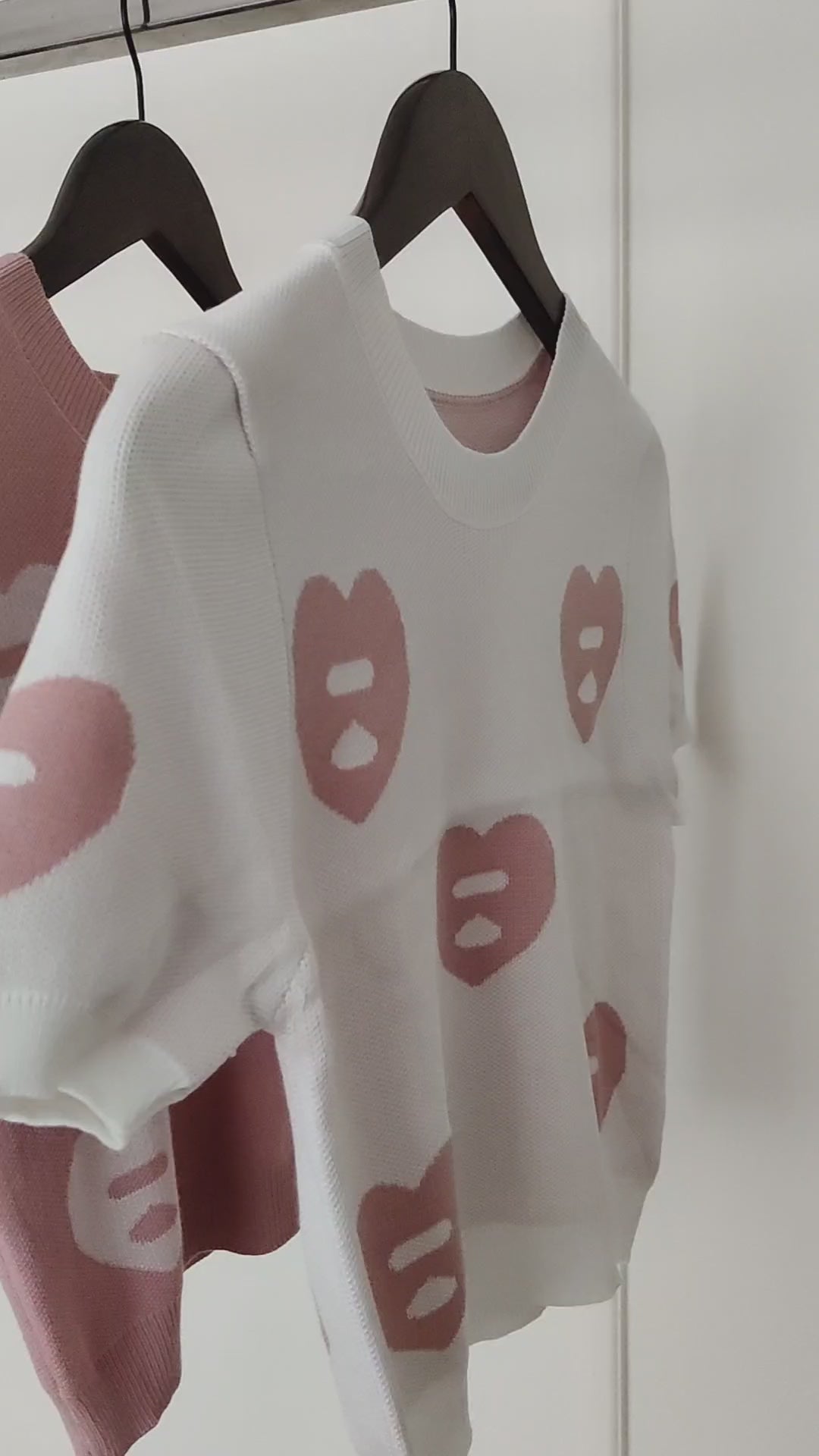 Cute heart top